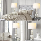 Dimmable Modern Grey Table Lamp — Set of 2 - View 4