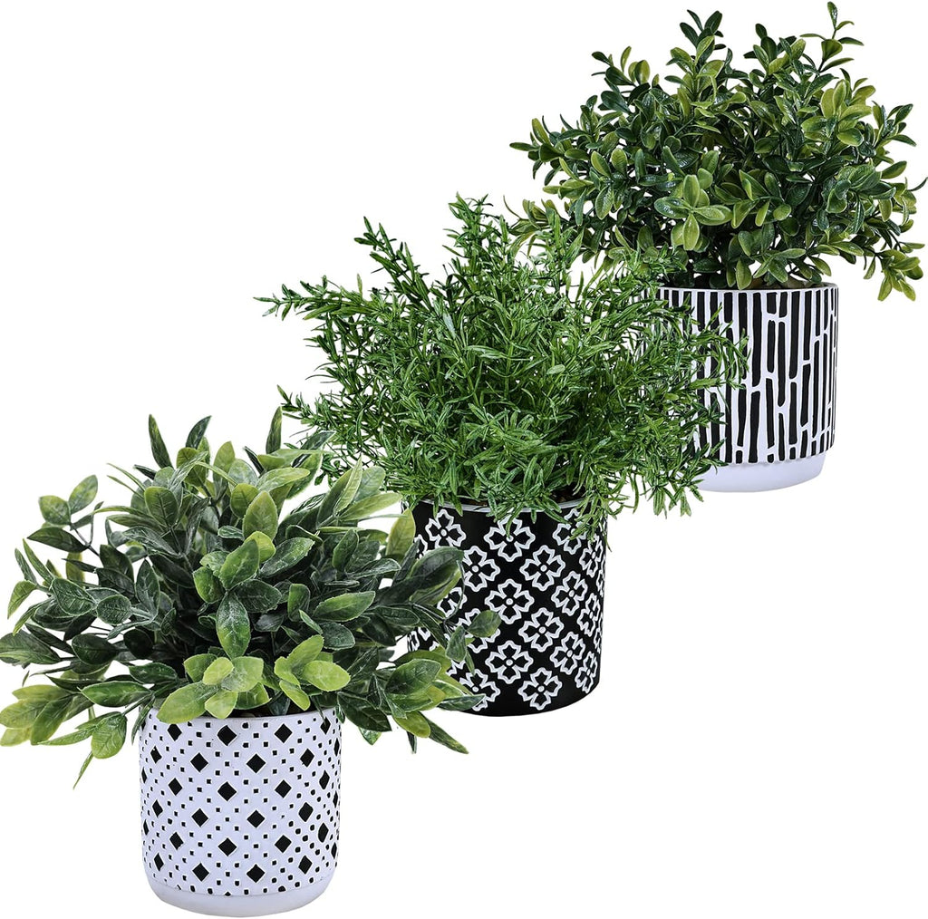 Modern Wood Artificial Plant - View 2