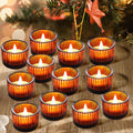 Luxe Black Candle — 2" — Amber