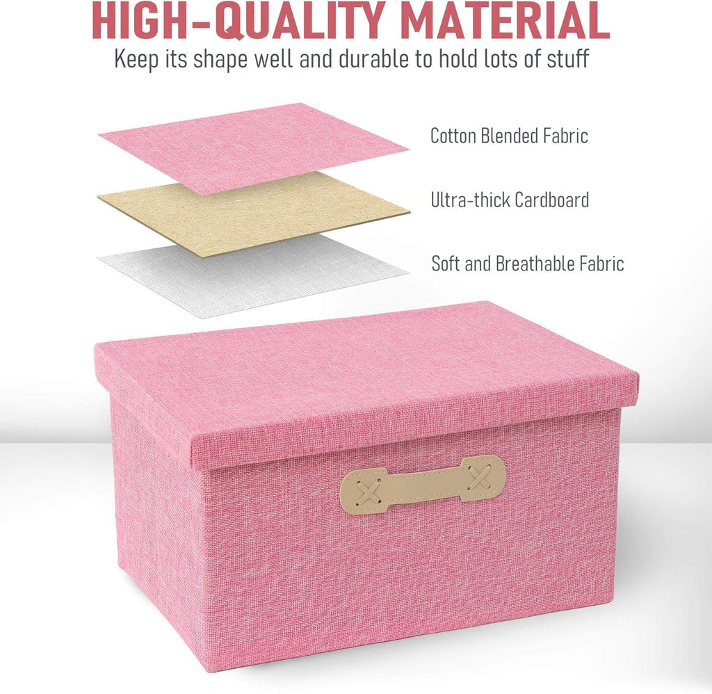 Linen Fabric Storage Bin - View 8