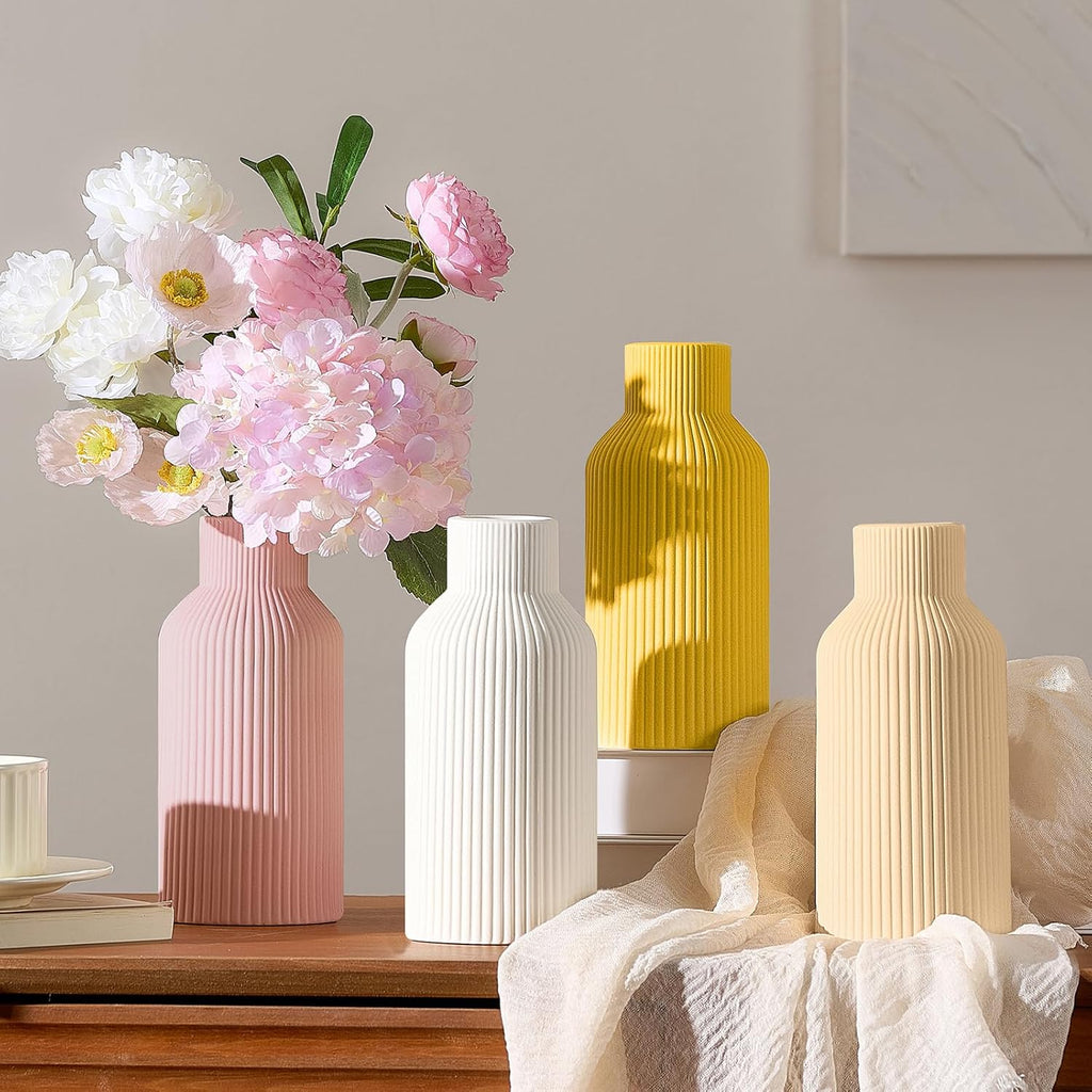Modern Pink Flower Vase - View 6