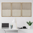 Framed Boho Fabric Wall Art — 24" - View 4