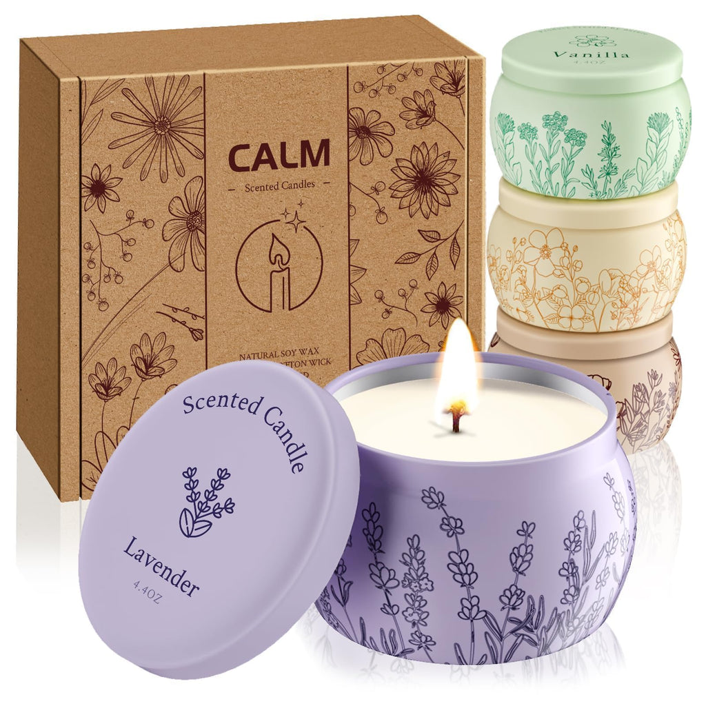 Soy Wood Scented Candle