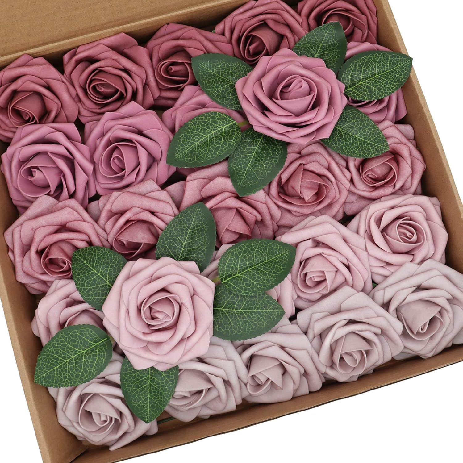 Beige Artificial Plant — 3" — Shades of Mauve