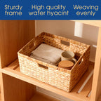 Rectangular Rattan Storage Basket — 5x13 - View 3