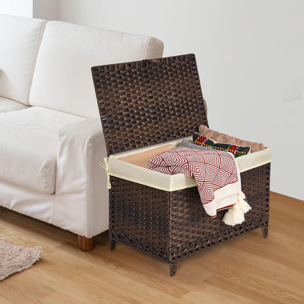 Boho Beige Storage Bin - View 9