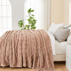 Beige Throw Pillow — 50" - View 8