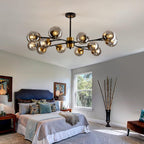 Vintage Luxe Metal Chandelier — 12-Light - View 8