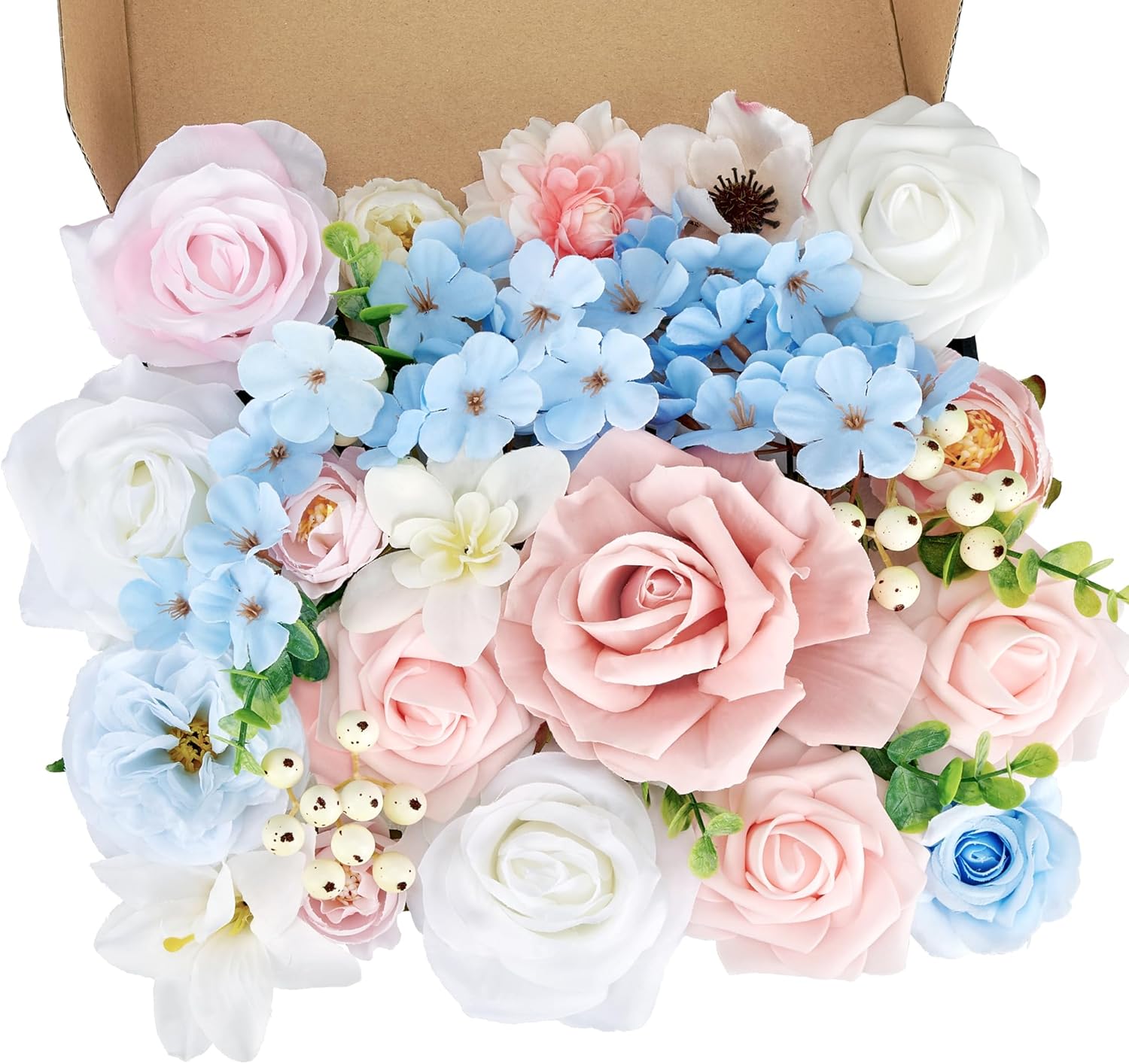 Gold Artificial Flowers — English Pastel