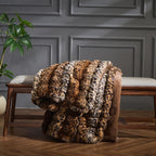 Beige Throw Pillow — 51" - View 6