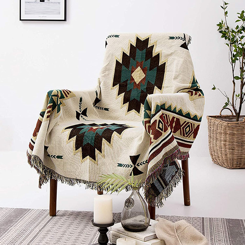 Boho Fabric Throw Pillow — 50"