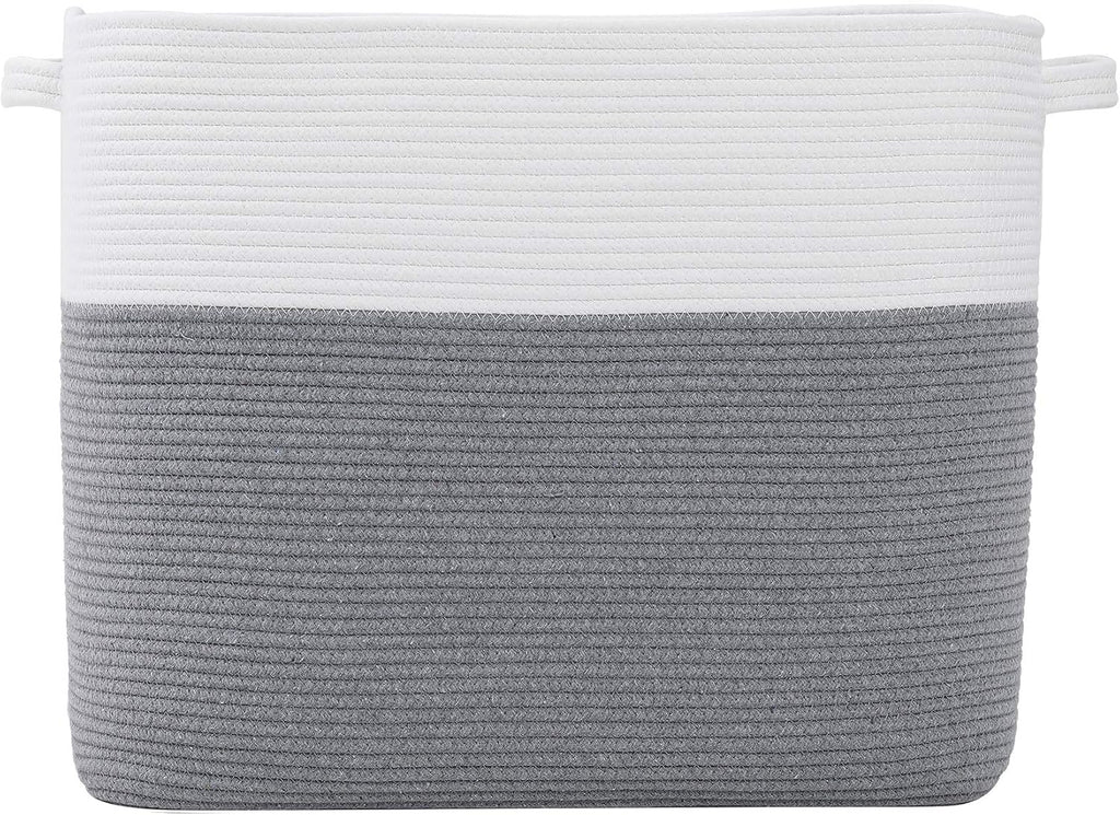 Rectangular Boho Grey Throw Pillow — 22" — Grey