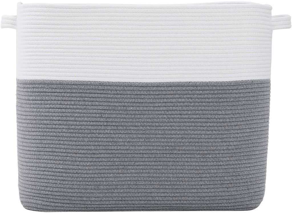 Rectangular Boho Grey Throw Pillow — 22"