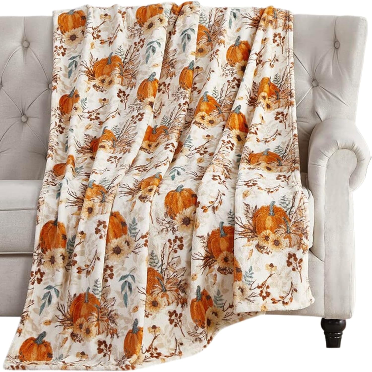 Oversized Brown Throw Pillow — 50" — Vintage Harvest