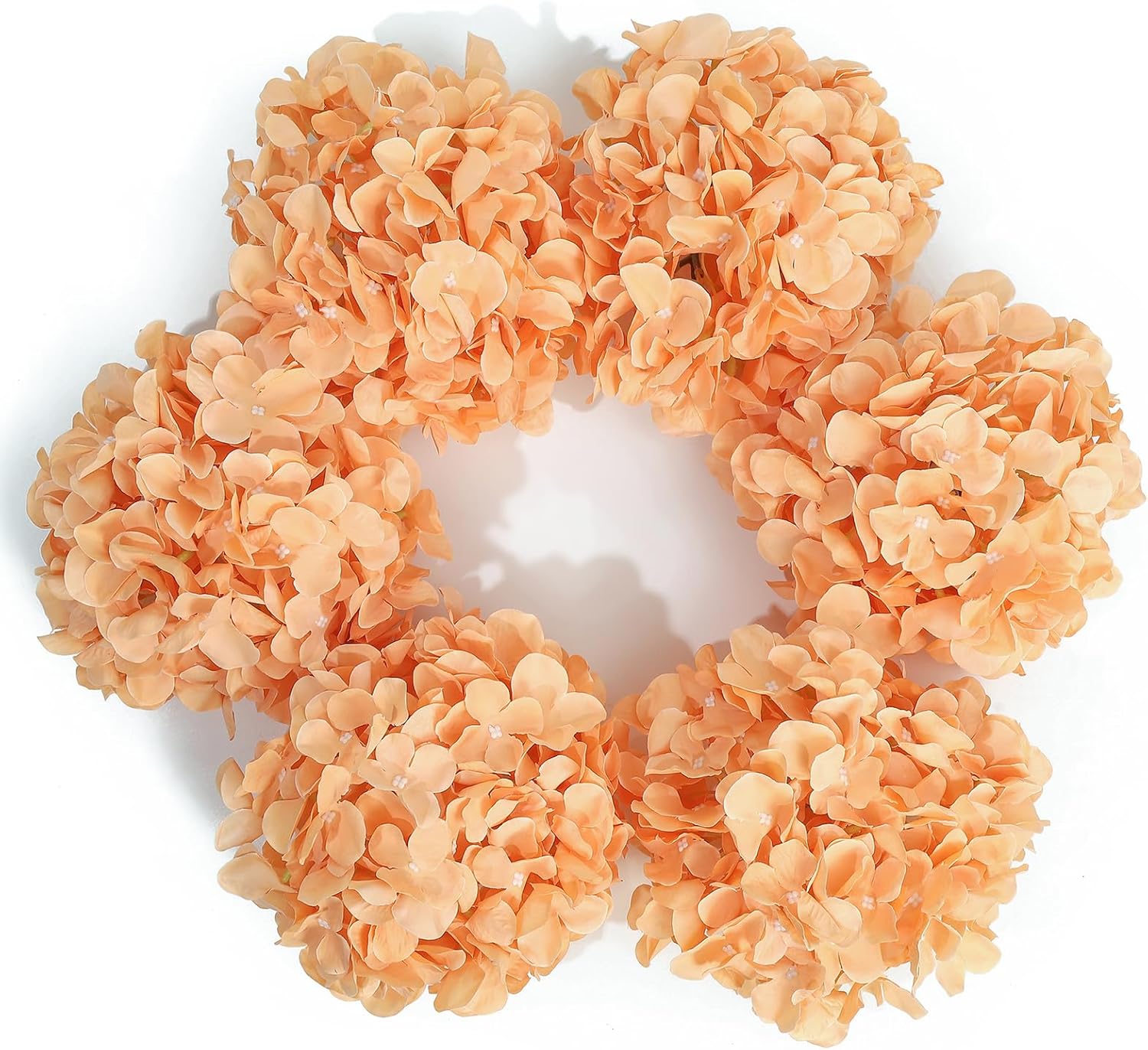 Beige Artificial Flowers — Set of 6 — Peach Fuzz