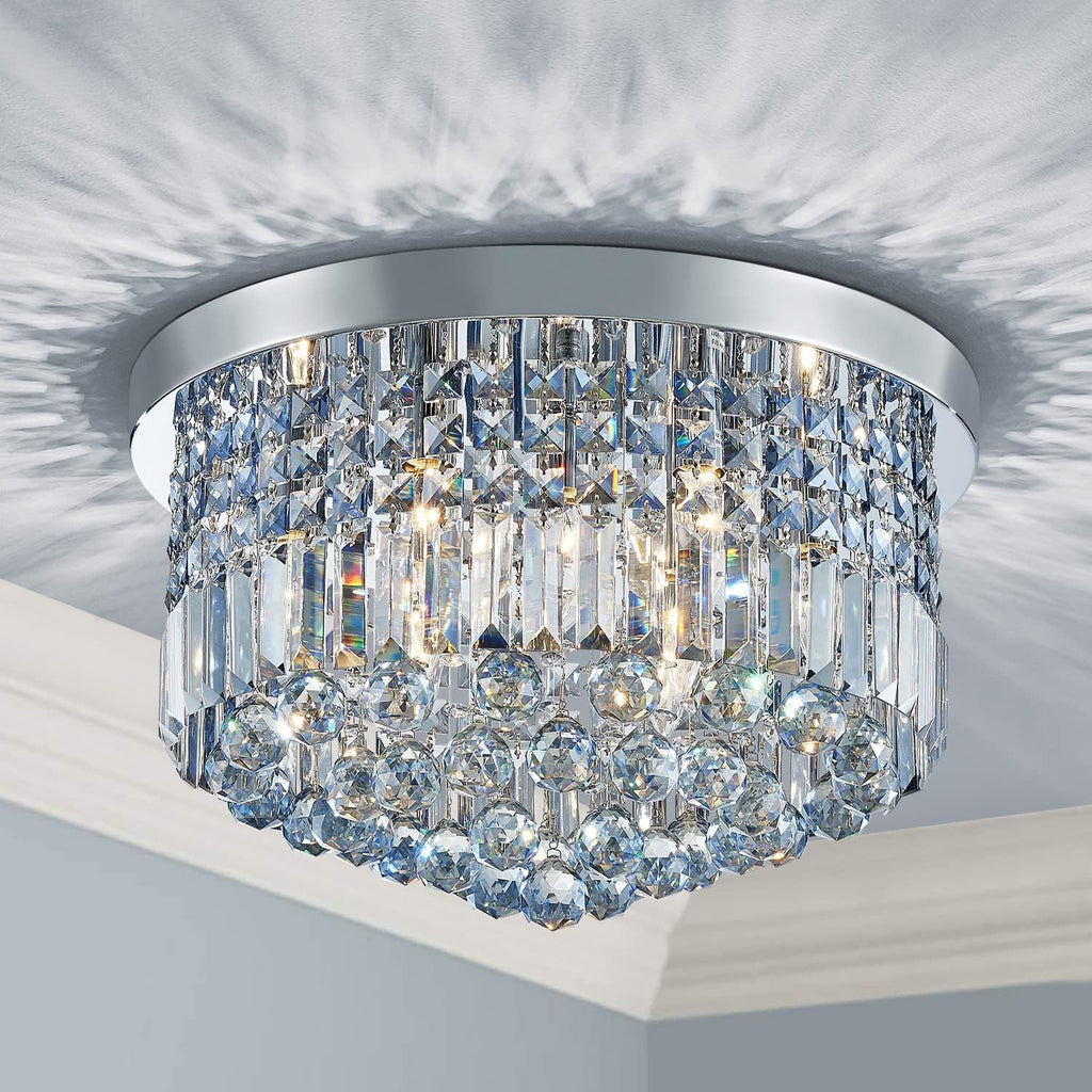 Antique Luxe Blue LED Bulb — 9-Light — H 11"