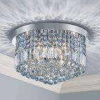 Antique Luxe Blue LED Bulb — 9-Light — H 11"
