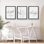 Framed Black Wall Decor — 11" - View 2