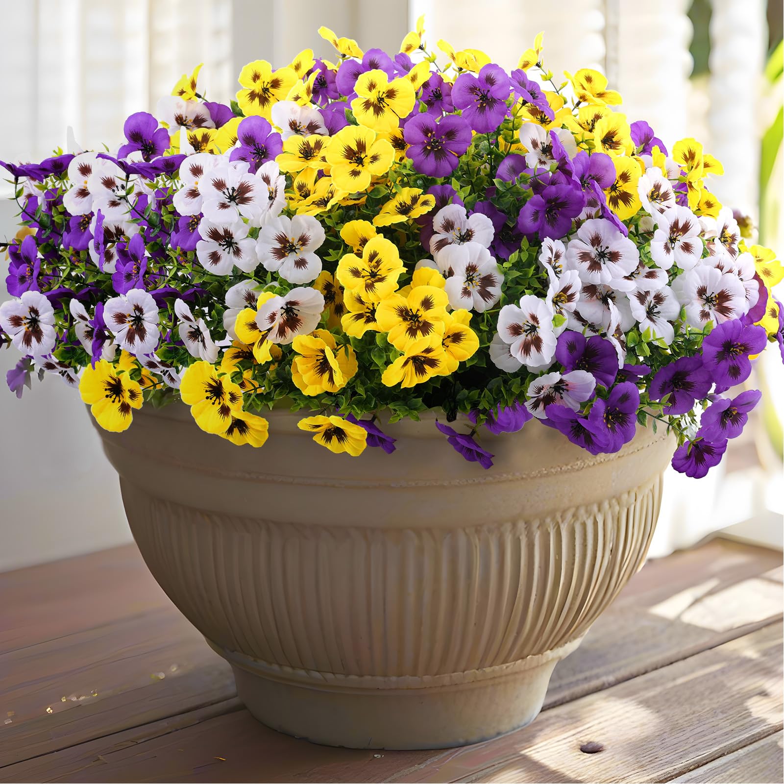 Purple Artificial Plant