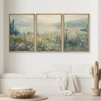 Framed Modern Fabric Wall Art — 24" - View 2