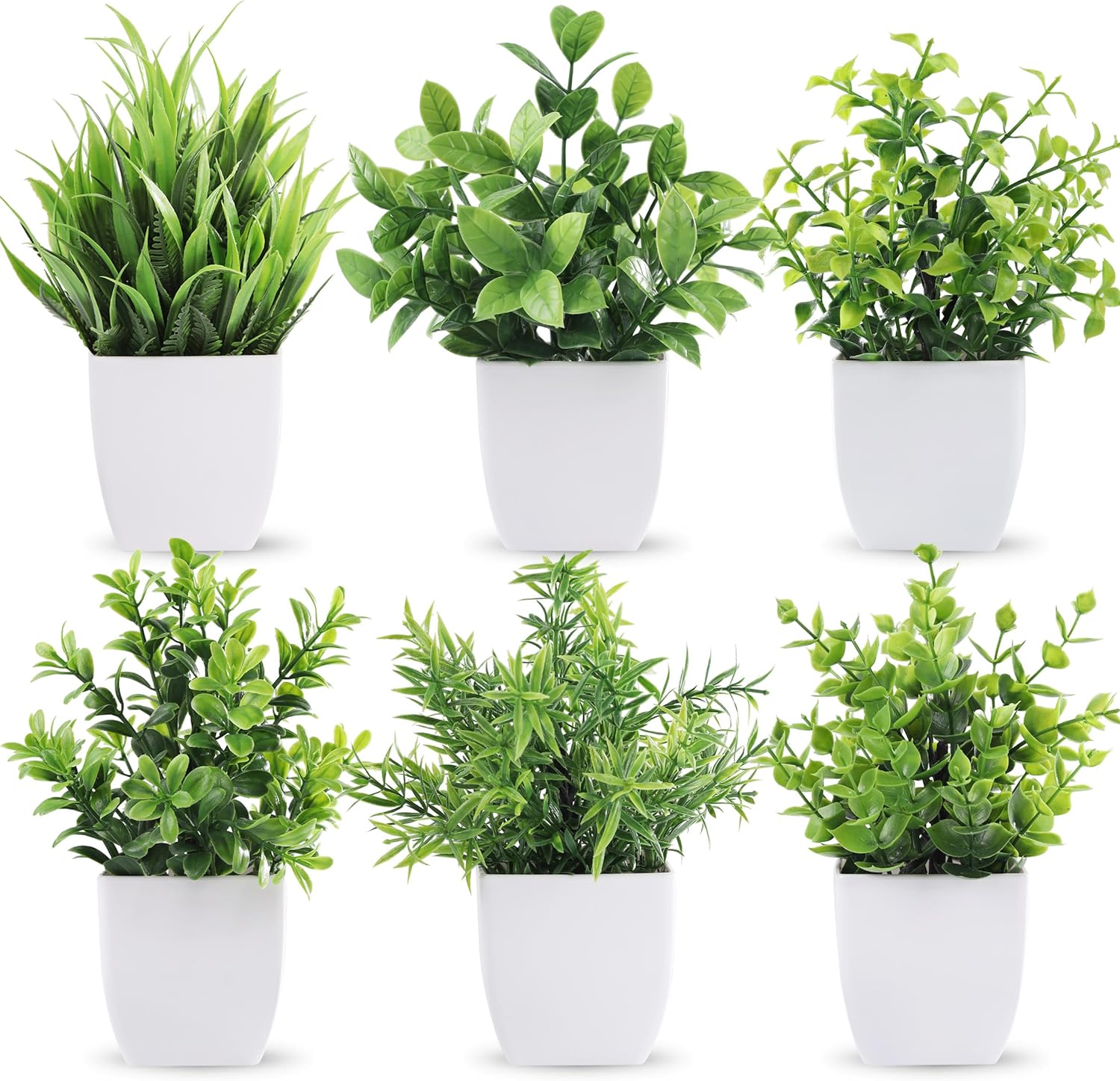 Green Faux Plant — Green