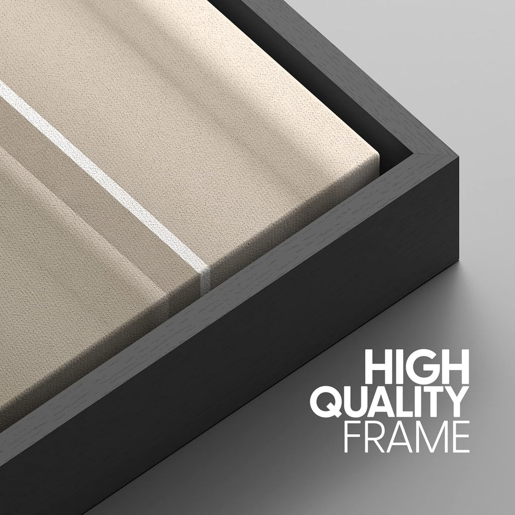 Framed Modern Fabric Wall Art — 24" - View 4