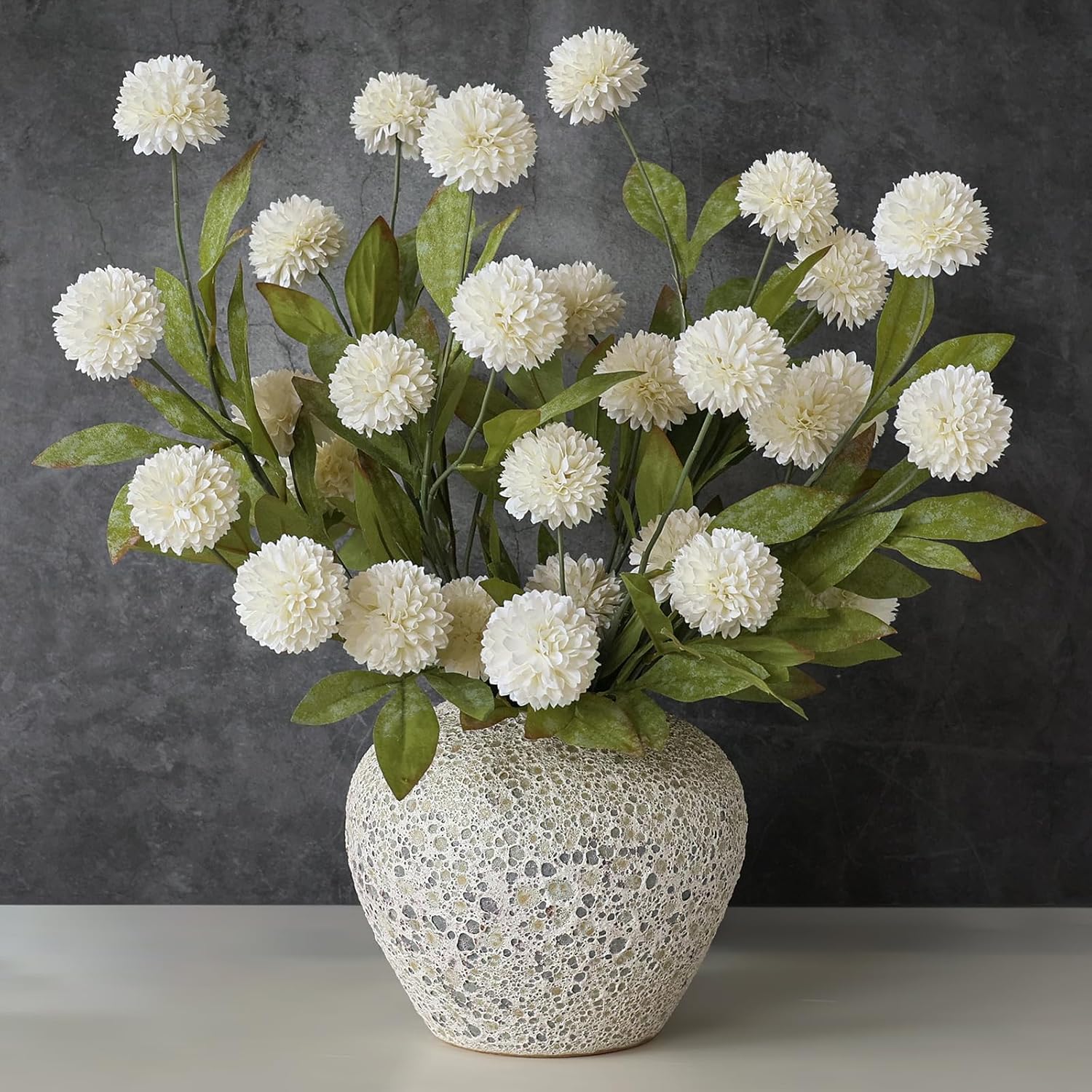Beige Artificial Flowers — 27" — 12