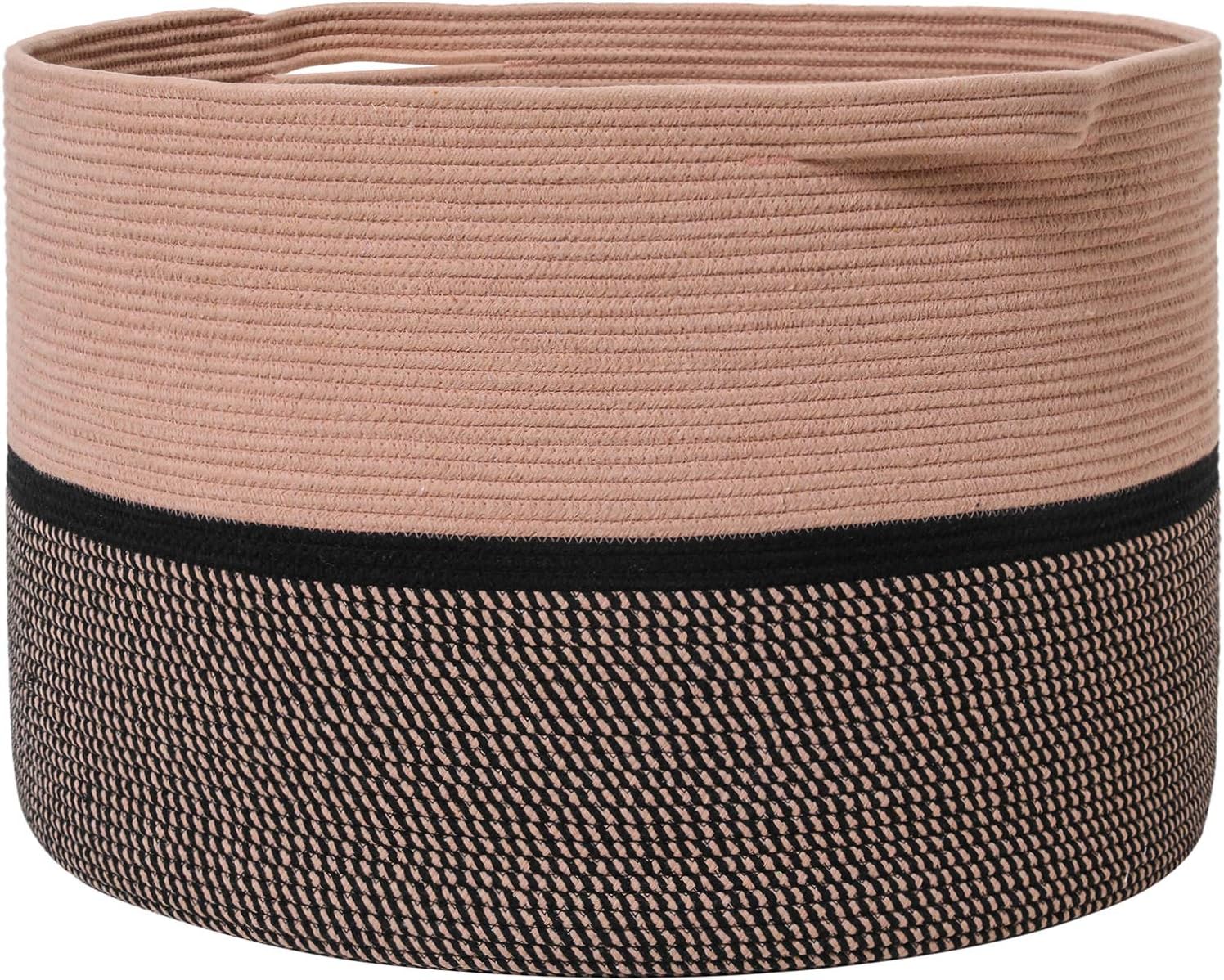 Boho Beige Throw Pillow — 24" — Beige Red/Black Mix