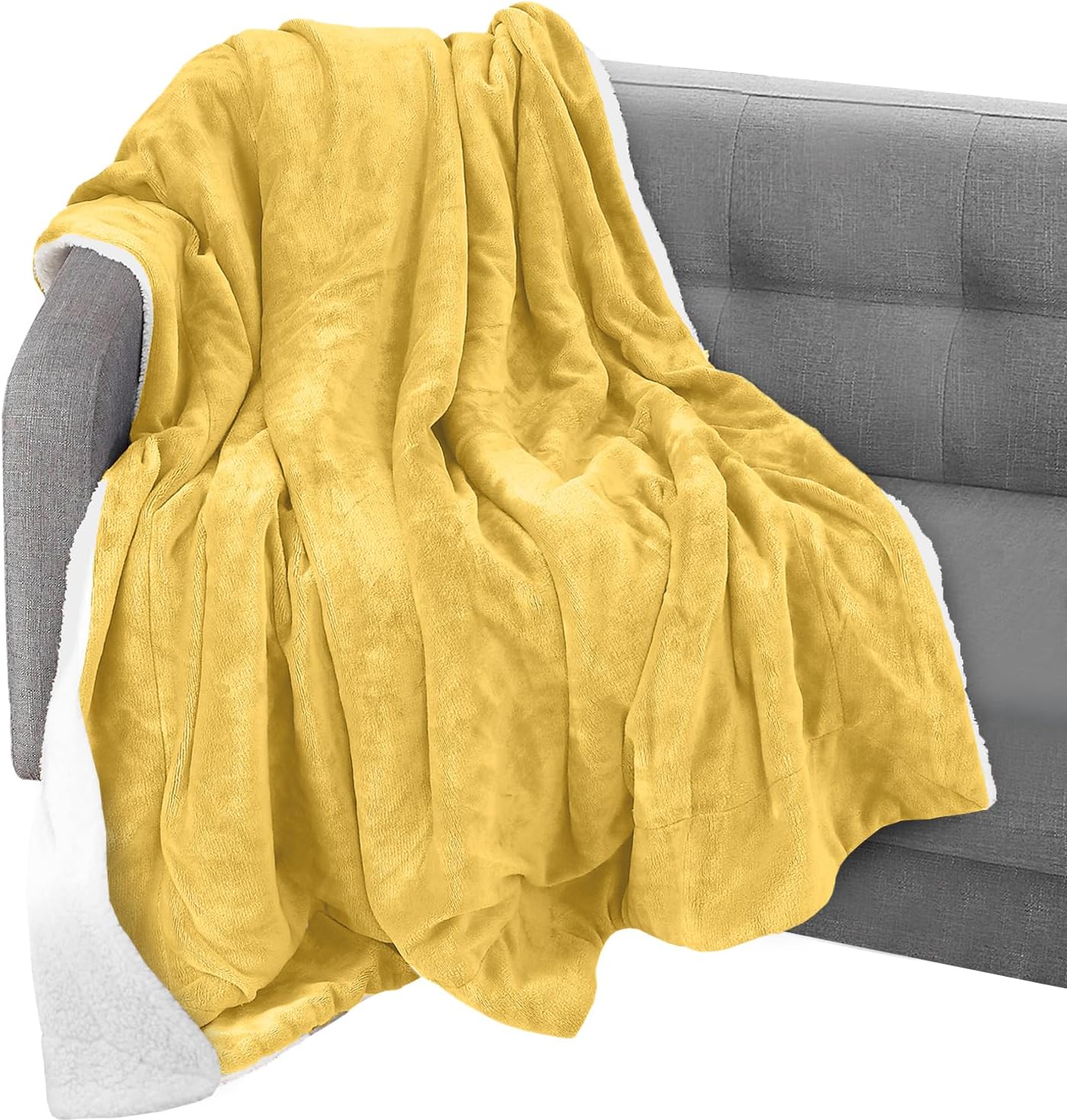 Beige Throw Pillow — 60" — 50 x 60