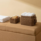 Boho Black Storage Basket — Set of 3 - View 3