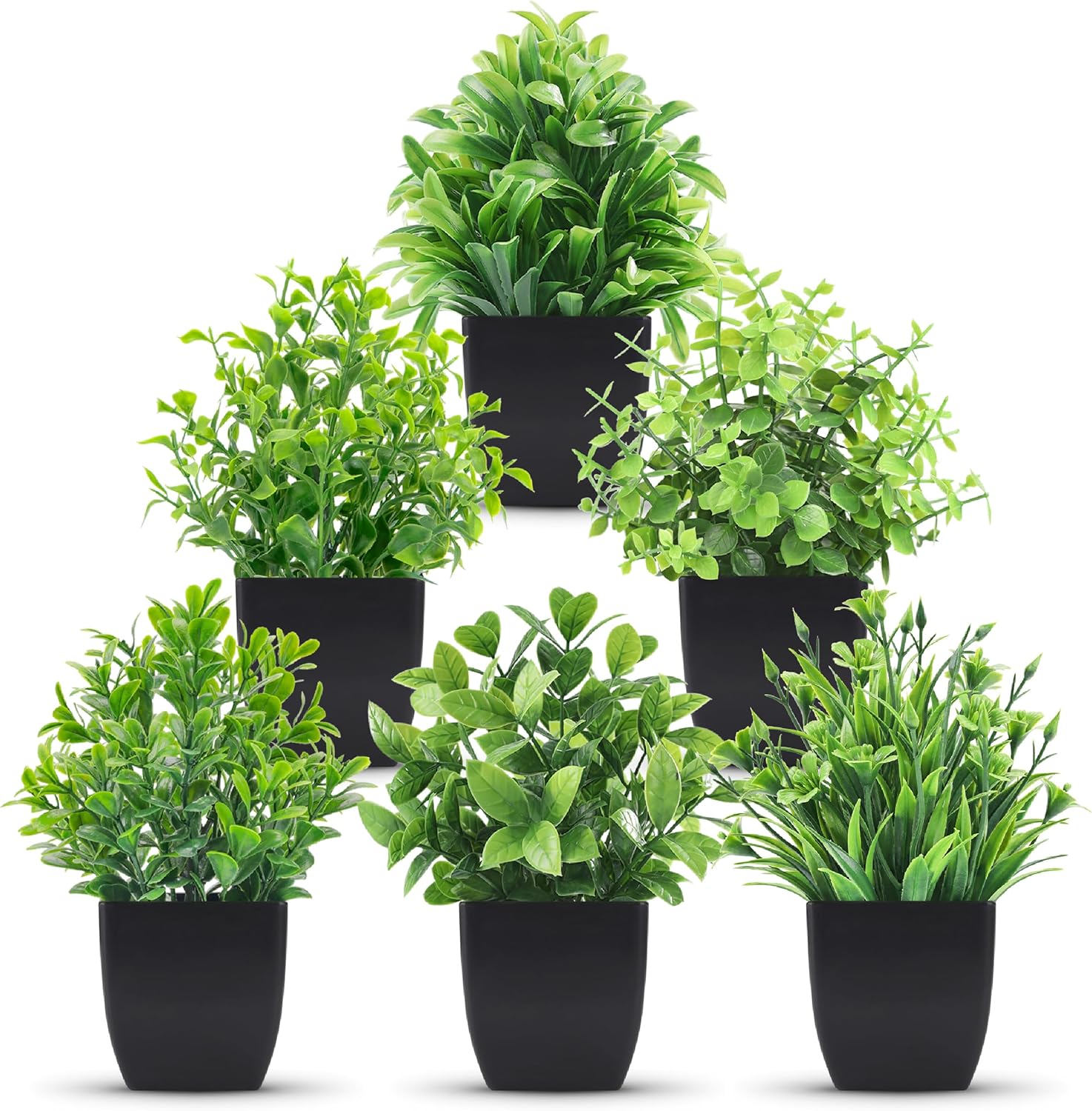 Green Faux Plant — Green