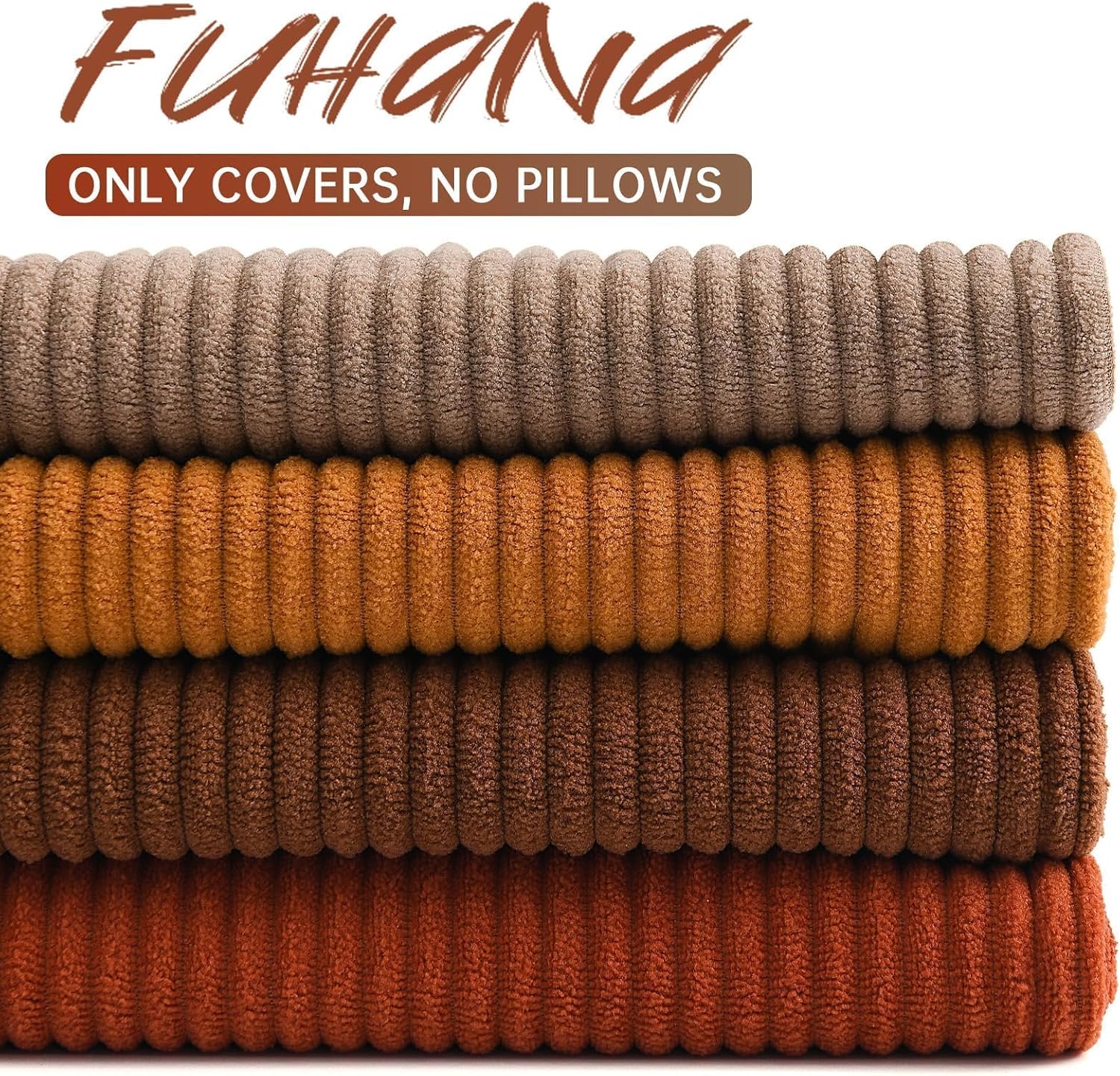 Velvet Boho Beige Throw Pillow Cover — 18" - View 5
