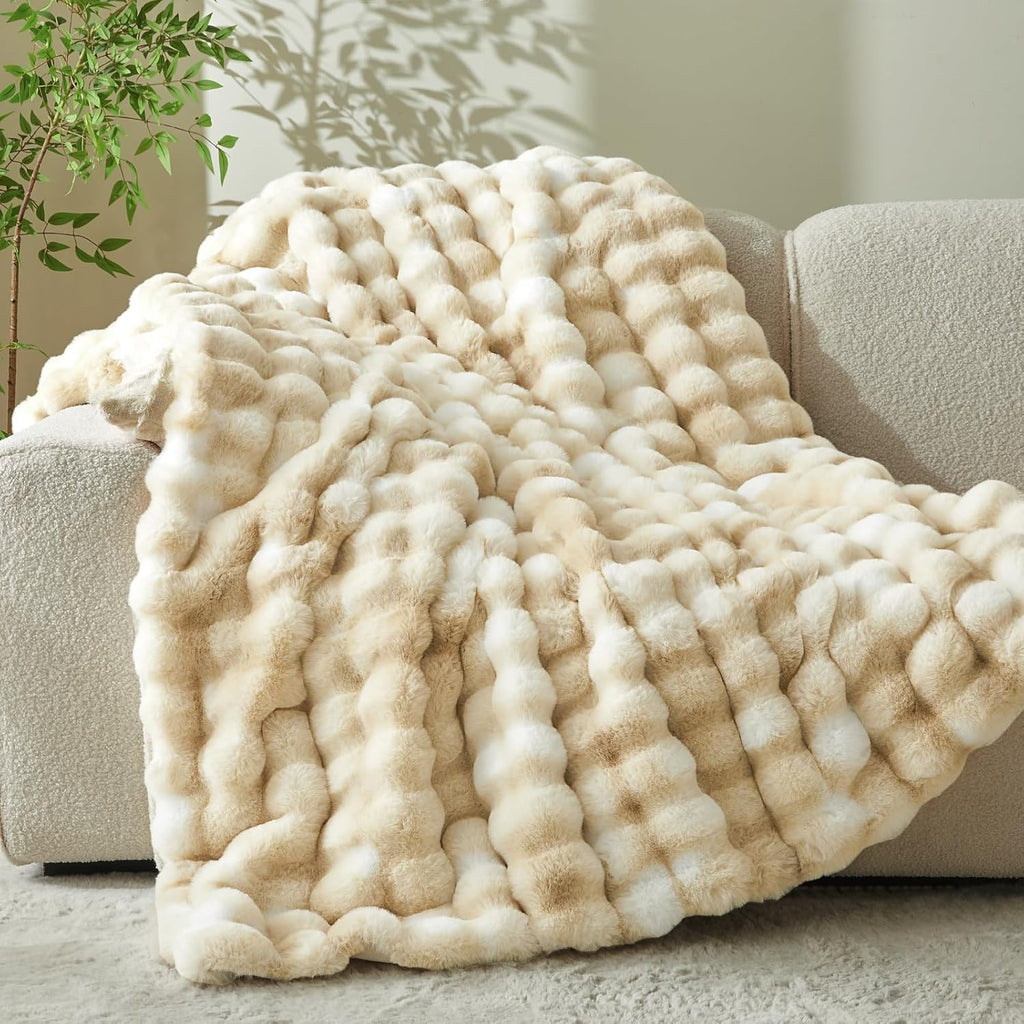 Beige Throw Pillow — 50" - View 8