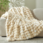 Beige Throw Pillow — 50" - View 8