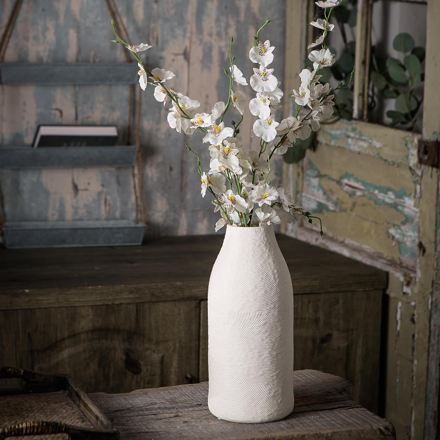 Boho Red Decorative Vase - View 6