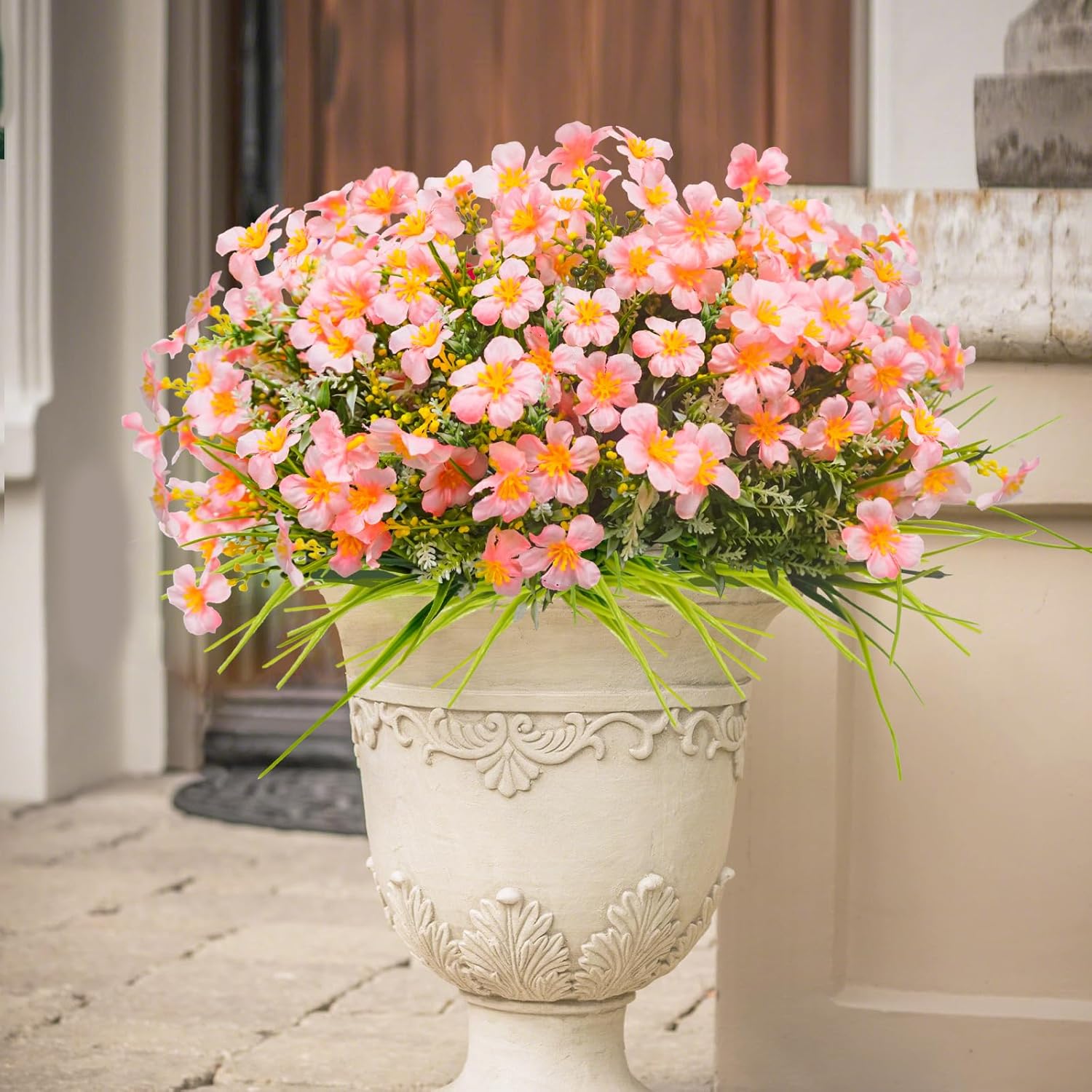 Pink Faux Plant — Pink