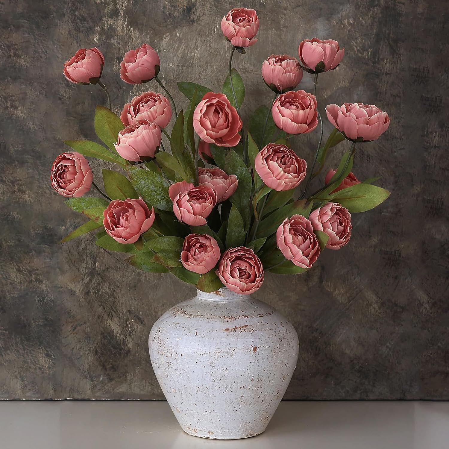 Beige Artificial Flowers — 27" — 6
