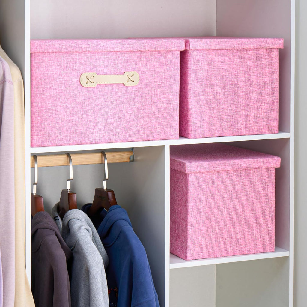 Linen Fabric Storage Bin - View 7