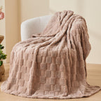 Beige Throw Pillow — 50" - View 4