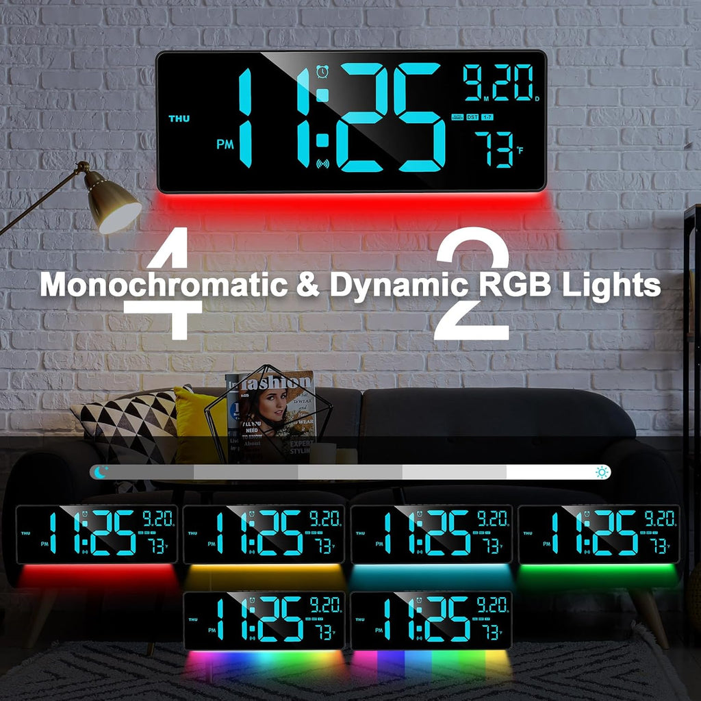Color Changing Metal Table Lamp — 16.3" - View 4