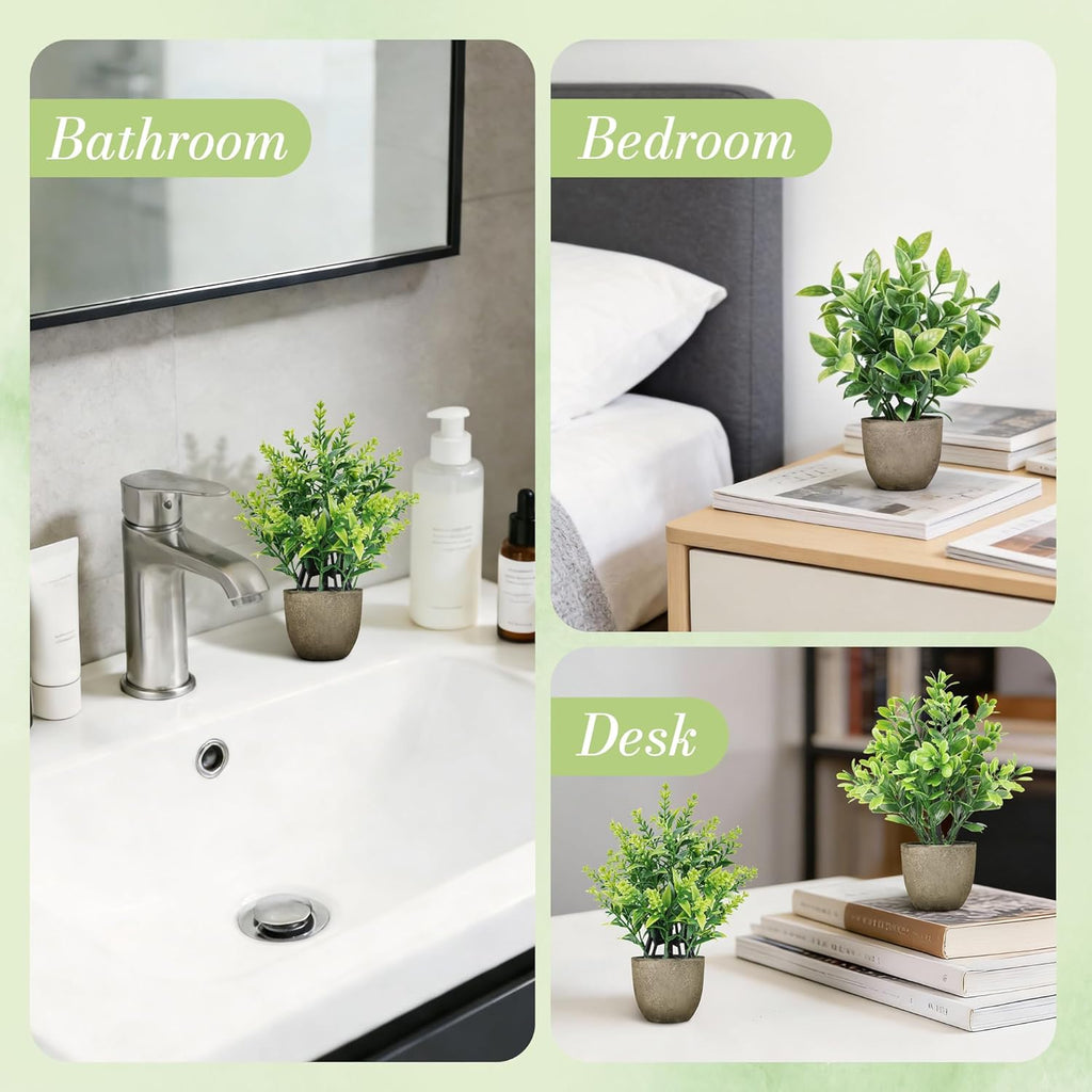 Farmhouse Black Artificial Plant - View 8