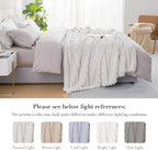 Beige Throw Pillow — 55" - View 6