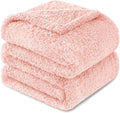 Beige Throw Pillow — 50" — Light Pink
