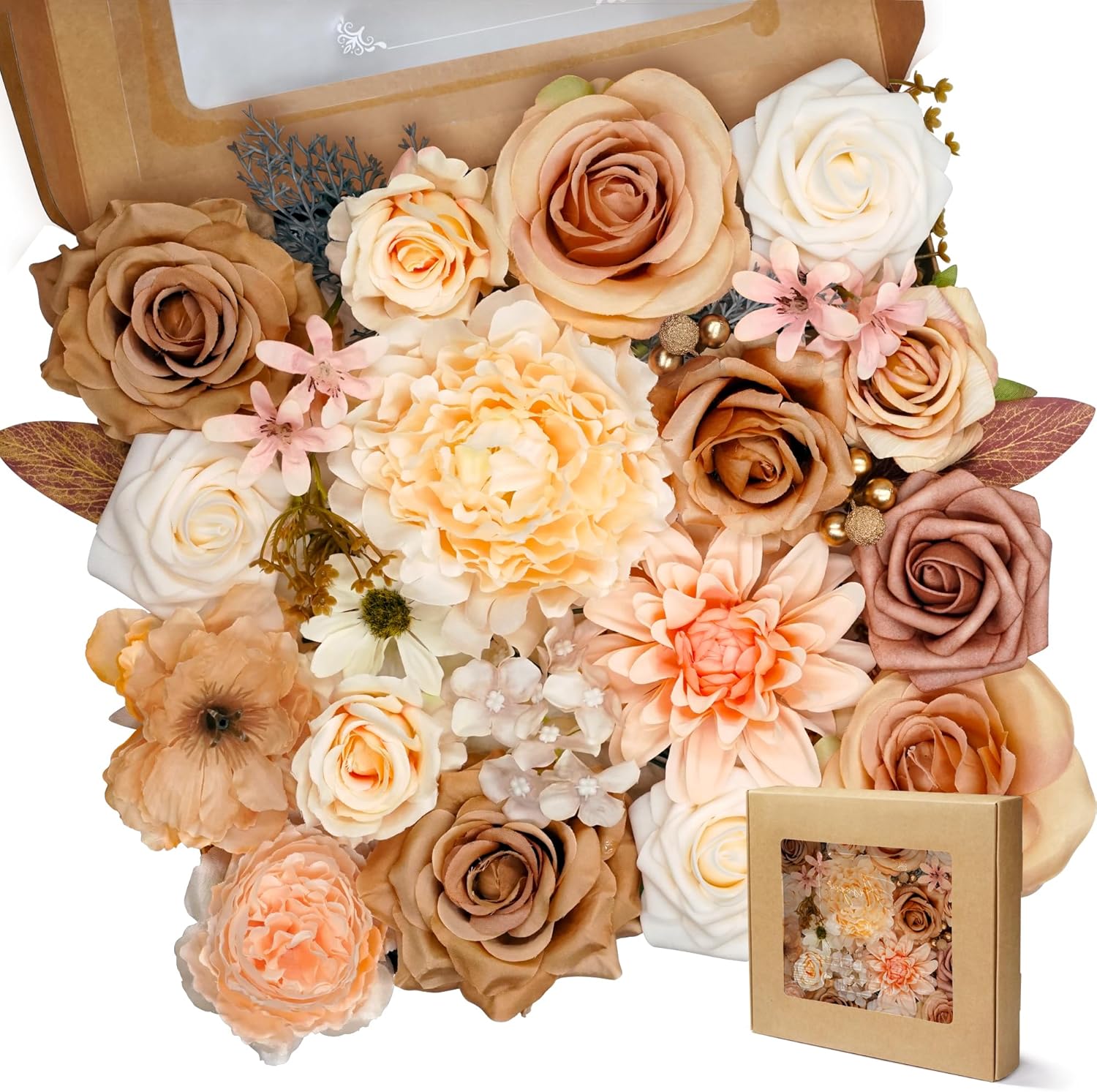 Blue Artificial Flowers — Yellow, Pink, Champagne,white