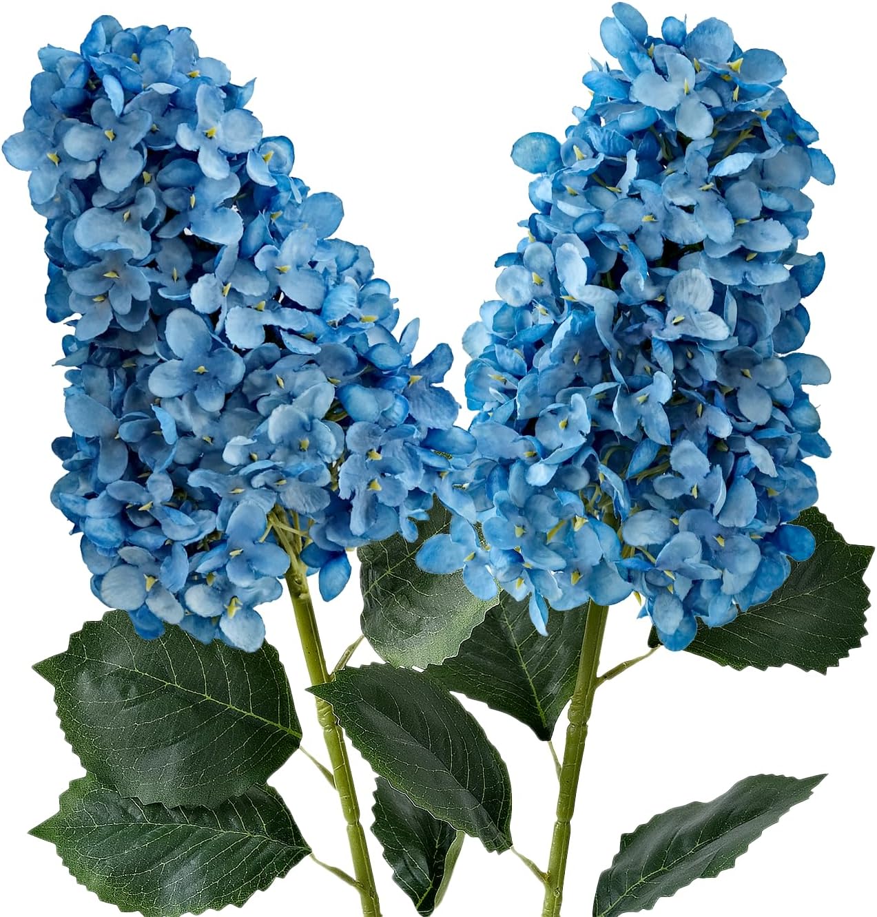 Blue Artificial Flowers — 31.5" — Dark Blue