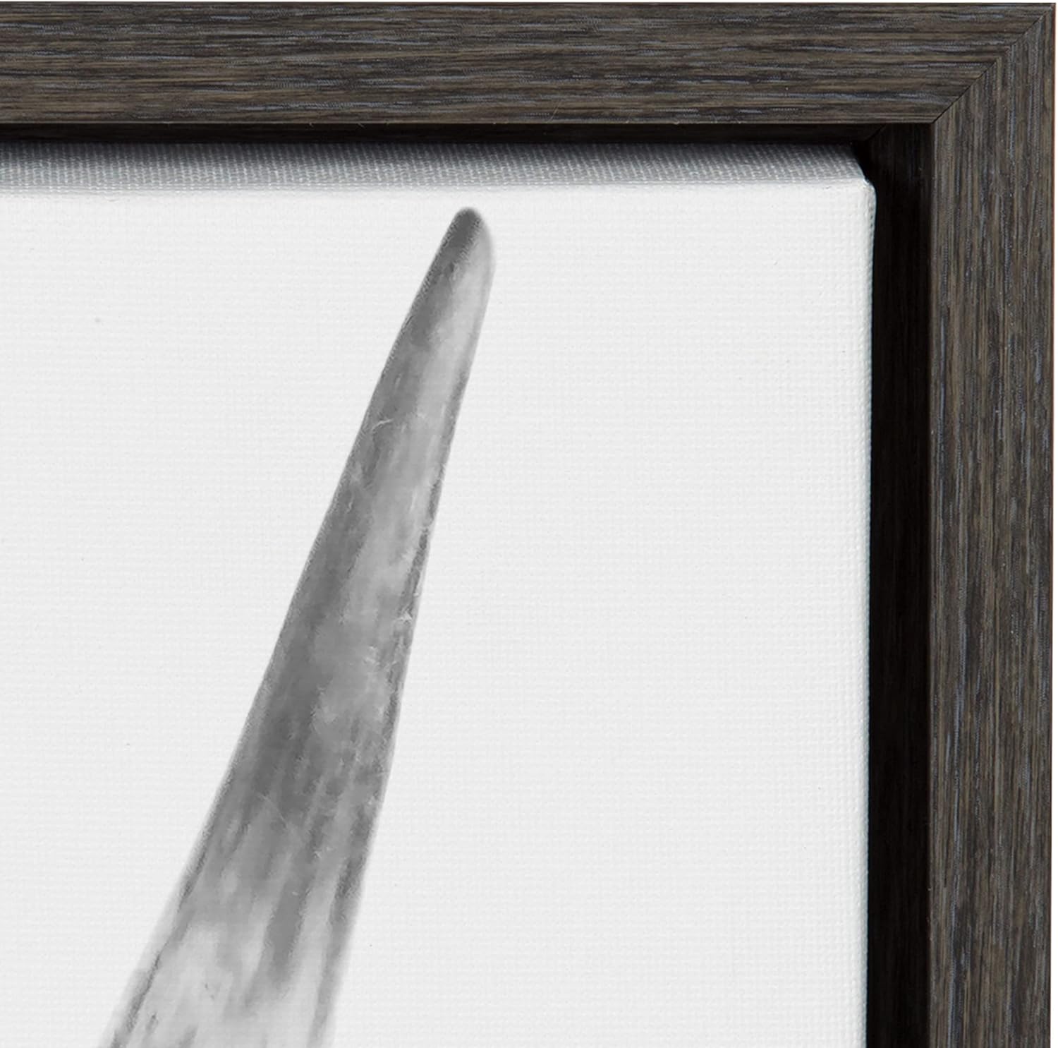 Framed Farmhouse Fabric Canvas Wall Art — 33" - View 6