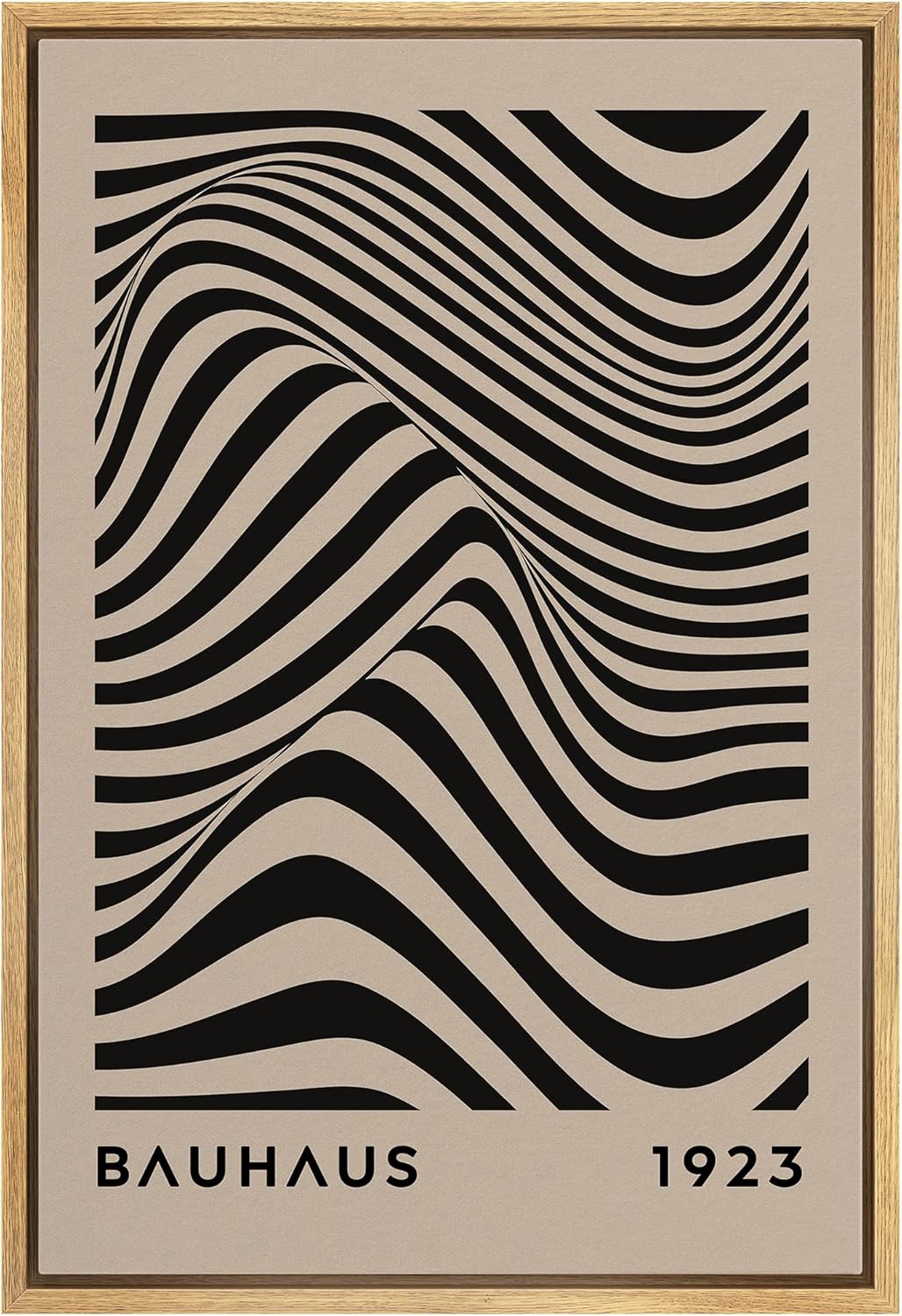 Framed Modern Fabric Wall Art — 24" — 24"L x 16"W