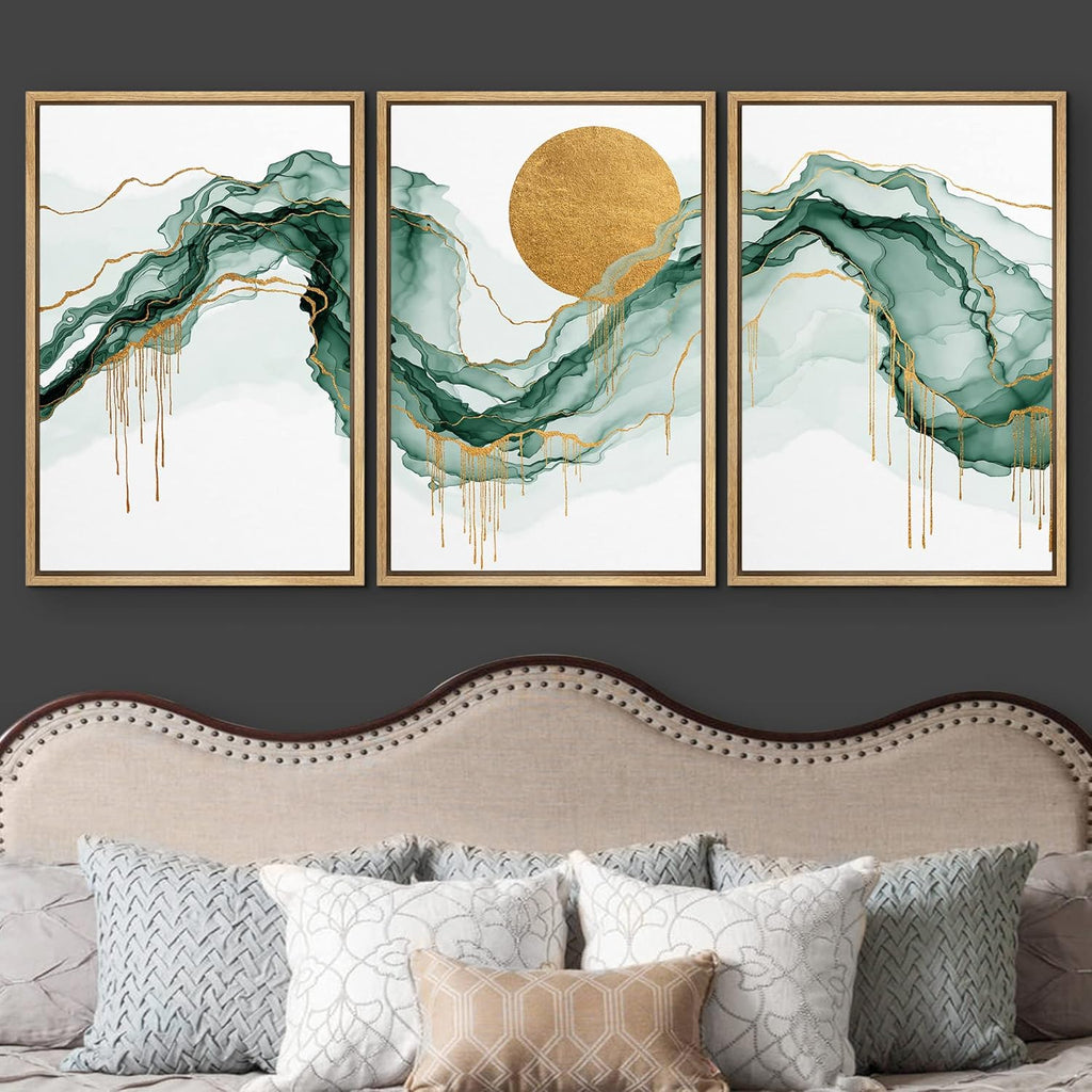 Framed Farmhouse Fabric Wall Art — 24" - View 3