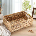 Boho Rattan Storage Bin — 15" - View 7