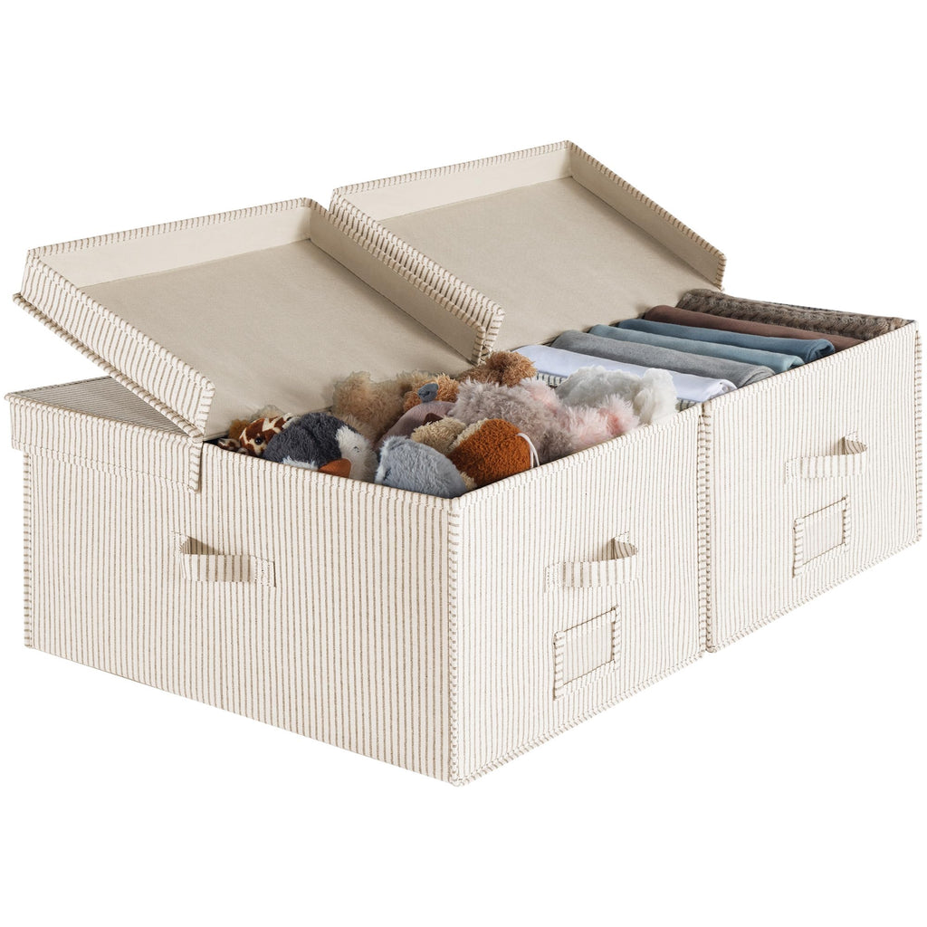 Beige Storage Bin